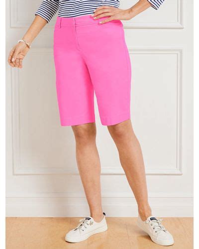 Pink Talbots Shorts For Women Lyst