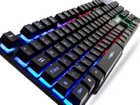 Teclado Gamer Usb Iluminado Exbom Bk C Apolum