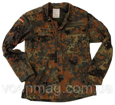 Купити Кітель армії Німеччини, камуфляж Flecktarn (флектарн). Бундесвер ...
