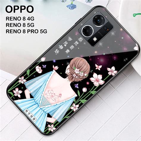 Jual N05 Softcase Glass Kaca Oppo Reno 8 4G 5G Pro 5G Case HP Oppo