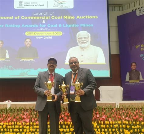 NTPC Coal Mining Projects Shine Bright With Star Rating Awards For