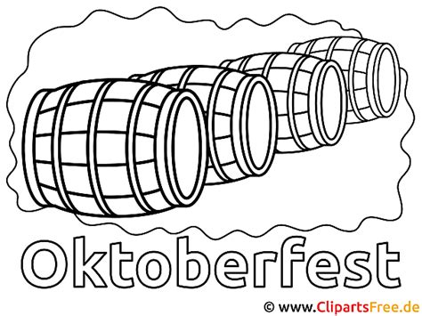 Bierf Sser Oktoberfest Malvorlage Kostenlos