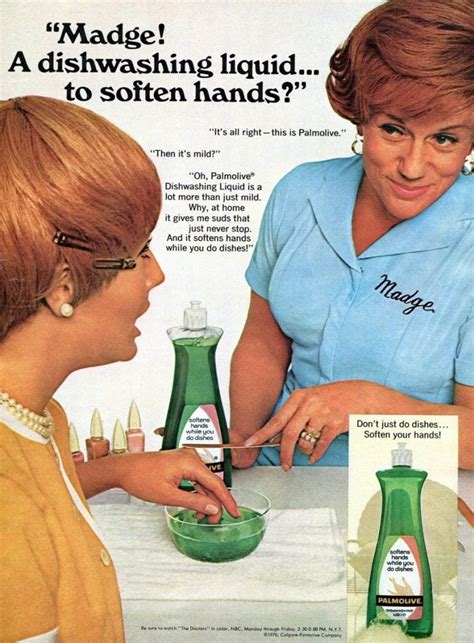 Youre Soaking In It Vintage Palmolive Ads Featuring Madge The