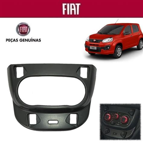 Moldura Painel Fiat Uno Vivace 2015 Original Fiat 4 Botões em Promoção