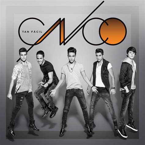 CNCO Tan fácil la portada de la canción