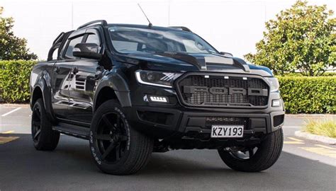 Raptor Style Front Bumper Facelift Body Kits For Ford Ranger T7 2016 2018