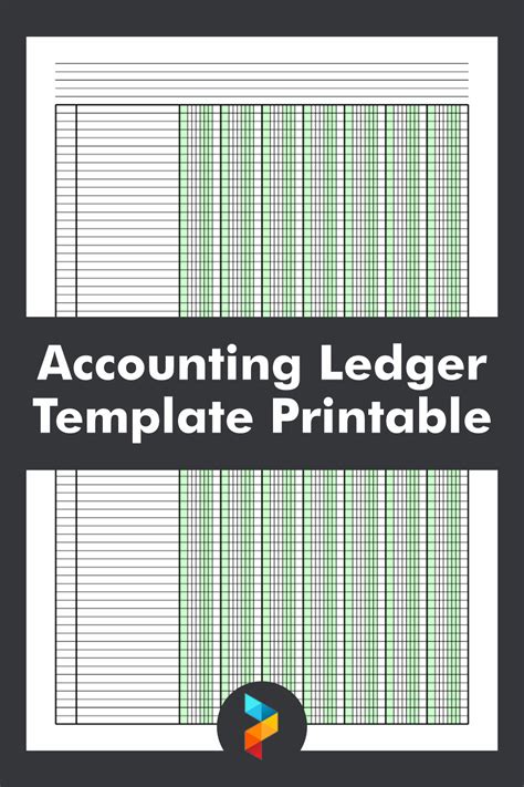 10 Best Accounting Ledger Template Printable PDF for Free at Printablee