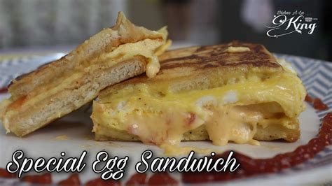 Easy Way To Make Special Egg Sandwich Youtube