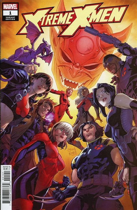 X Treme X Men Vol 3 1 Cover C Variant Gomez Marvel 2022 EB142 Comic