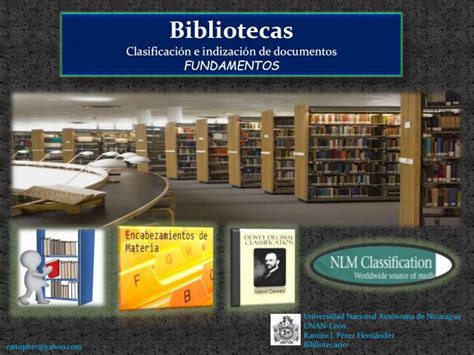 PDF Bibliotecas Fundamentos de los Sistemas de clasificación NLM