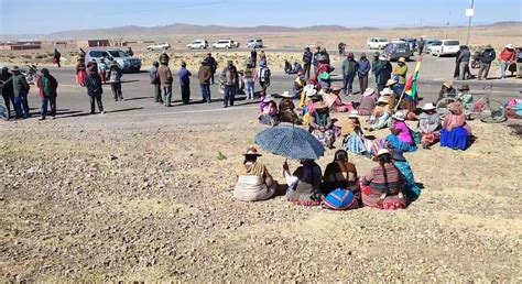 Carretera La Paz Oruro Bloqueada Se Suspenden Viajes Radio Fides