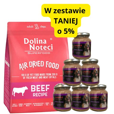 Dolina Noteci Superfood Danie Z Wo Owiny Karma Suszona Dla Psa Kg