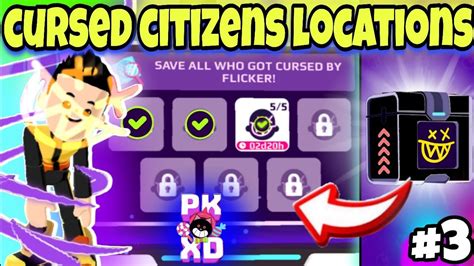 Pk Xd New Cursed Citizens Locations For Third Day Youtube