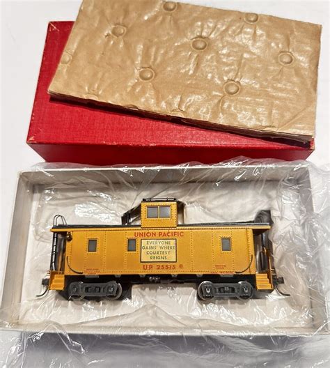 Union Pacific HO UP Brass Caboose West Side Model Company UP 25515 EBay