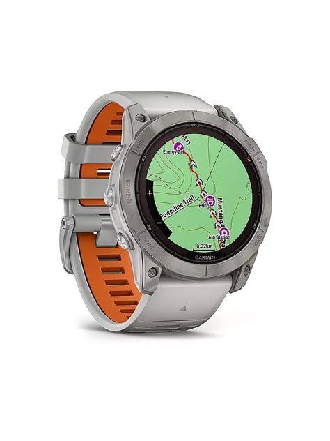 Garmin Gps Multisport Smartwatch Fenix X Pro Sapphire Solar Silber