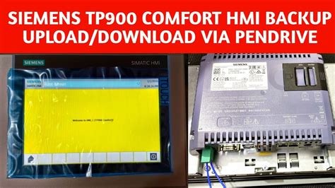 upload  tp comfort hmi program  pendrive youtube