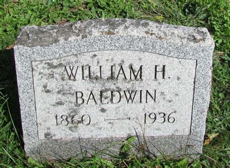 William H Baldwin Find A Grave Memorial