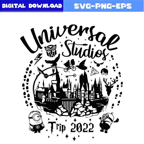 Universal Studios Svg, Orlando Resort Universal Trip 2022 Sv - Inspire ...