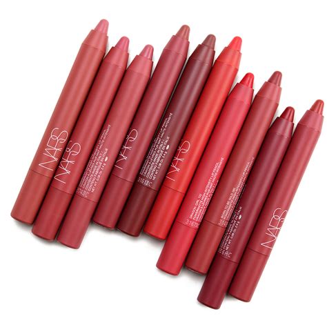 Nars Powermatte High Intensity Lip Pencil Dupes Swatch Comparisons