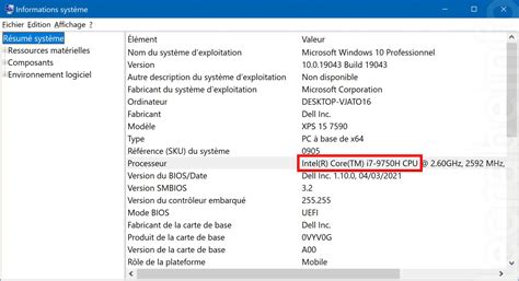 Windows V Rifiez Si Votre Processeur Intel Ou Amd Est Compatible