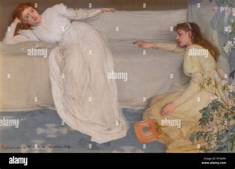 James abbott mcneill whistler symphony in white no 3 hi-res stock ...