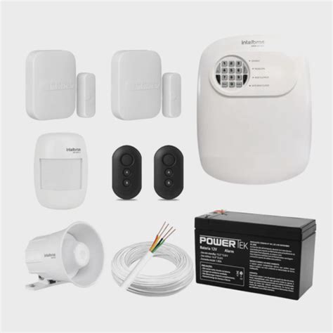 Kit Central Alarme Intelbras Anm Net Sensor Sem Fio Em