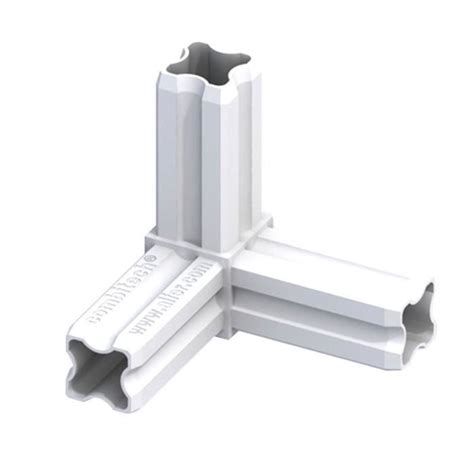 Angle Connecteur Pour Tube Pvc Alu Cis Products Blanc