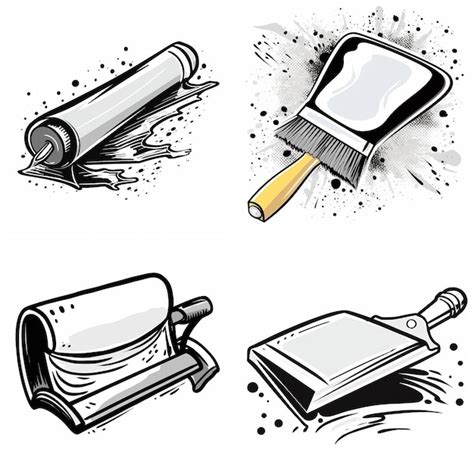 coloring roller pictures freepik