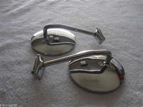 Find STAINLESS PEEP MIRRORS ONE PAIR SIDEVIEW MIRRORS CHEVY FORD HOT ROD In Murrieta