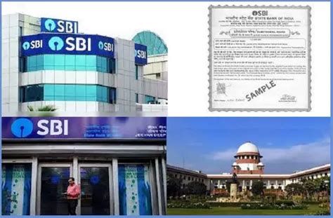 Sbi Electoral Bonds स्टेट बैंक ने चुनावी बॉन्ड का डेटा चुनाव आयोग को