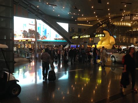 Qatar Airport Duty Free digital signage