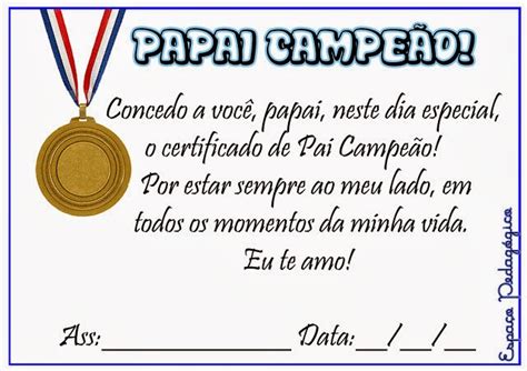 Certificados E Diploma De Melhor Pai Do Mundo Formando Alunos