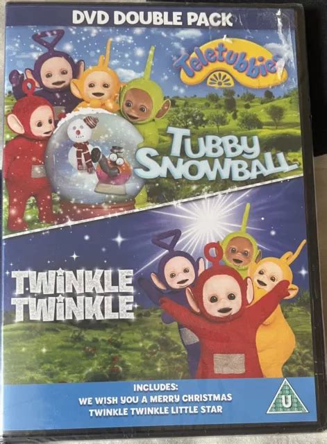 Teletubbies Dvd Tubby Snowball Twinkle Twinkle Childrens Laa Laa Po Oop