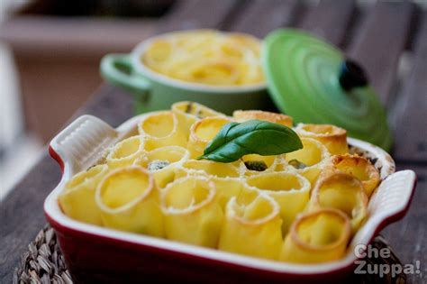 Paccheri Ripieni Di Ricotta Chezuppa