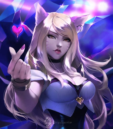 K Da Ahri Wallpapers And Fan Arts League Of Legends Lol Stats