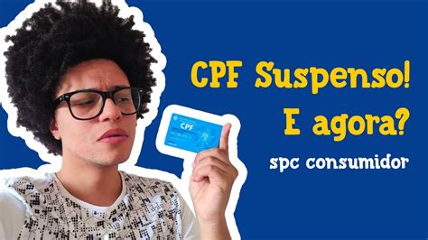 Cpf Suspenso Como Regularizar Spc Consumidor Youtube