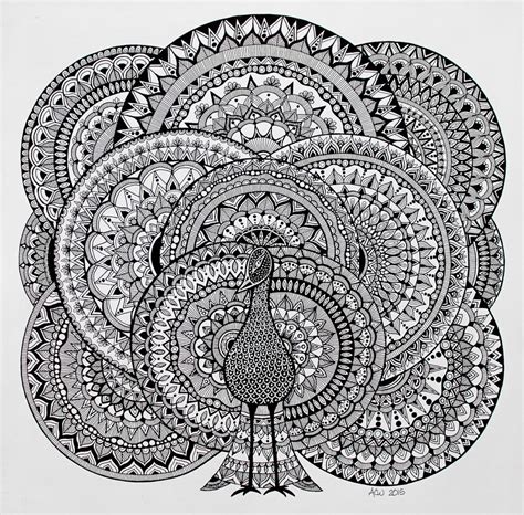 Mandala Peacock By Acwaltz On Deviantart