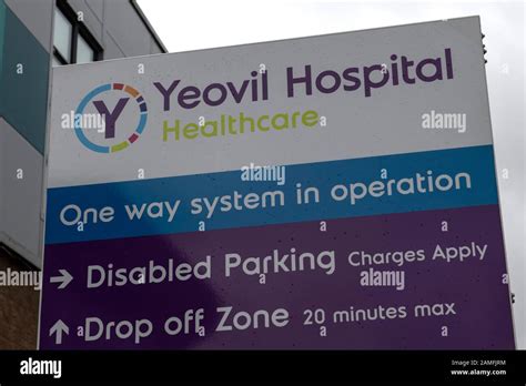 Yeovil District Hospital, Somerset showing the Accident & Emergency ...