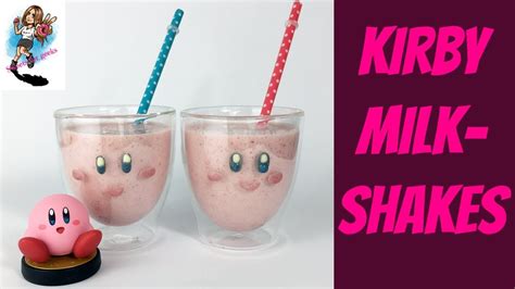 How To Make Kirby Strawberry Milkshakes Nintendo Erdbeer Milchshakes