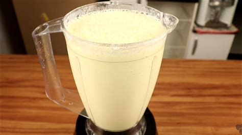 Suco De Abacaxi Cremoso Simples F Cil E R Pido De Fazer Youtube