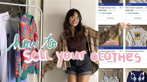 How To Sell Your Preloved Clothes Online FAST EASY Make Extra When