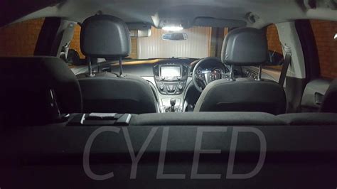 Vauxhall Insignia Interior LED kit 6000K White L@@K 2008 - 2017