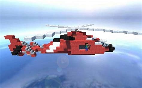 Hh 65 Dolphin Coast Guard Helicopter Minecraft Map