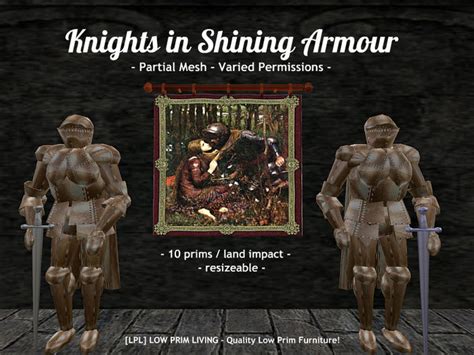 Second Life Marketplace Knights In Shining Armour Set Copyable