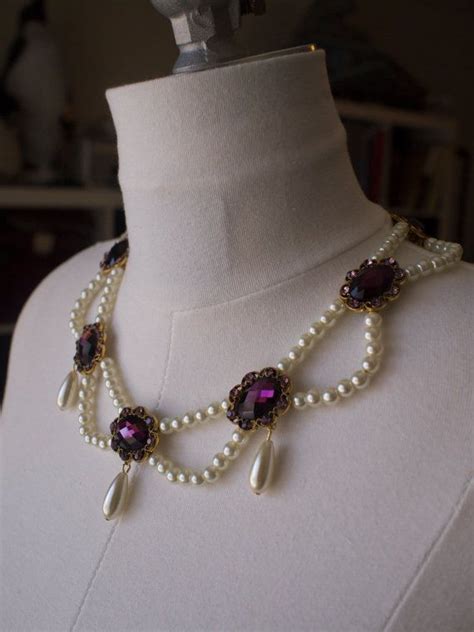 35 Best Regency Jewellery Images On Pinterest Pearl Necklaces