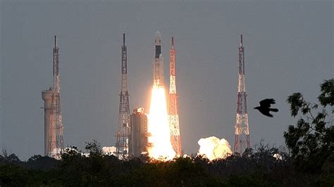 ISRO's Chandrayaan-3 Soars into Space on LVM3 Rocket! | Weather.com