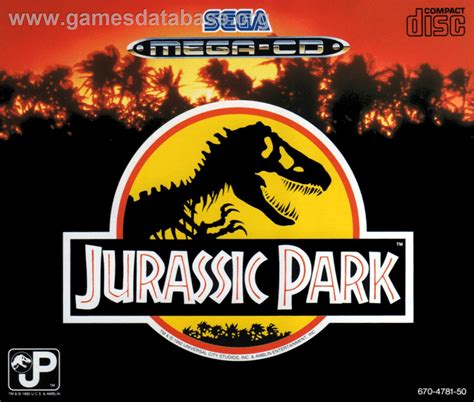 Jurassic Park Sega Cd Games Database