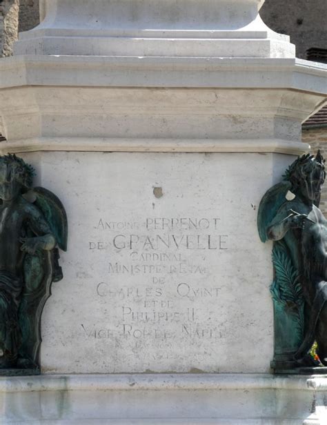 Monument au cardinal Antoine Perrenot de Granvelle Rue Édouard