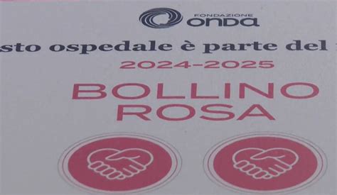 Cinque Bollini Rosa Per Gli Ospedali Modenesi Amici Delle Donne Video