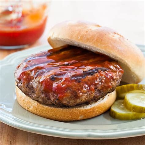 Grilled Meatloaf Burgers Americas Test Kitchen Recipe